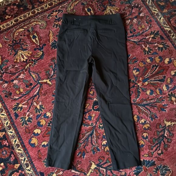 Vtg SAG HARBOR Black Straight Leg Stretch Pants Size 10 - Picture 3 of 4